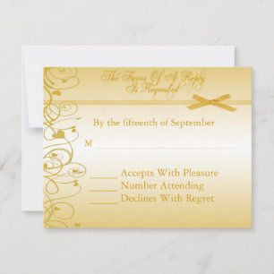 Convites da resposta da renovação do voto de