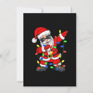 Convites Dabbing Papai Noel, Árvore de Natal, Criança