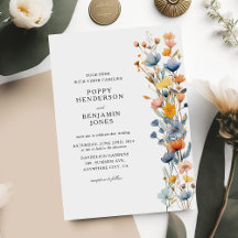 Dacil Floral Wildflower Wedding
