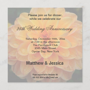 Convites Dahlia Anniversário