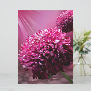 Convites Dahlia Flowers