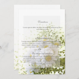 Convites Daisies in Love Editable Wedding Buquê Direction