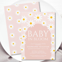 Daisy Boho Baby In Bloom Pink Chá de fraldas