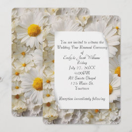 Convites Daisy Collection Vow Renewal Wedding
