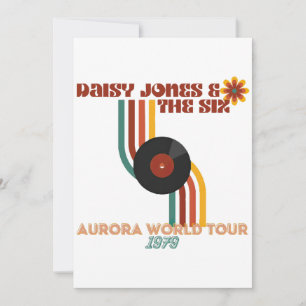 Convites Daisy Jones Os Seis
