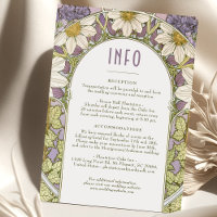 Daisy Lavanda Wedding Inserir INFO Art Nouveau