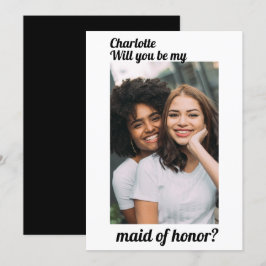 Convites Dama de Honra Foto Casamento Personalizado