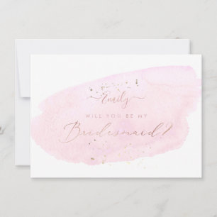 Convites Damas de honra Rosa Água Cor Rosa PixDezines Você
