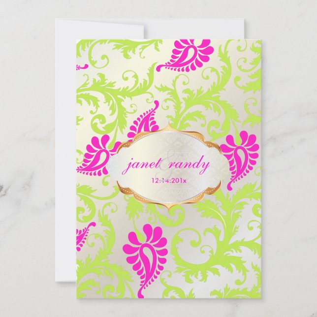 Convites Damasco PixDezines (Frente)