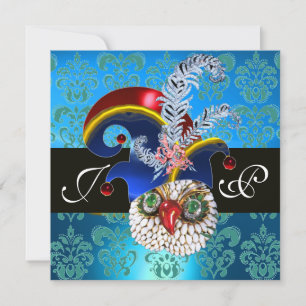 CONVITES DAMASK AZUL, JEWEL OWL, ELF HAT, VIAGENS DE DIAMAN