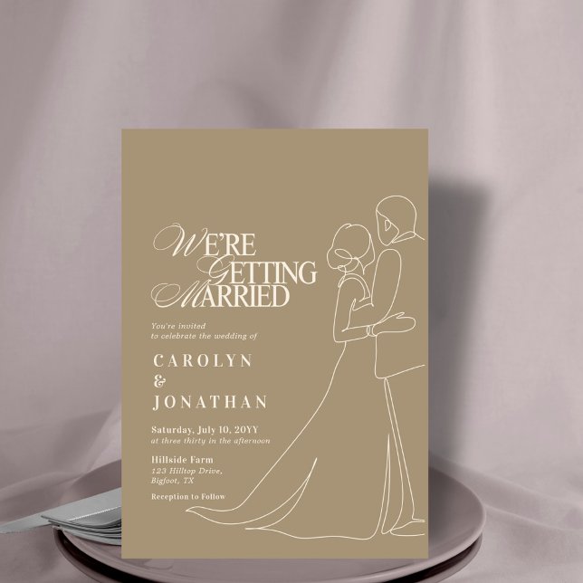 Convites Dança de Casamento do Monograma Dourado Romântico  (Criador carregado)