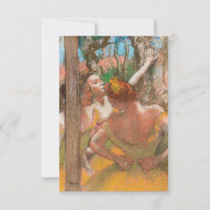 Convites Dançarinos (1896) Pintura De Edgar Degas