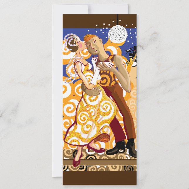 Convites Dance Party (Frente)