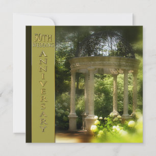 Convites de 50º Aniversário de Casamento - Gazebo