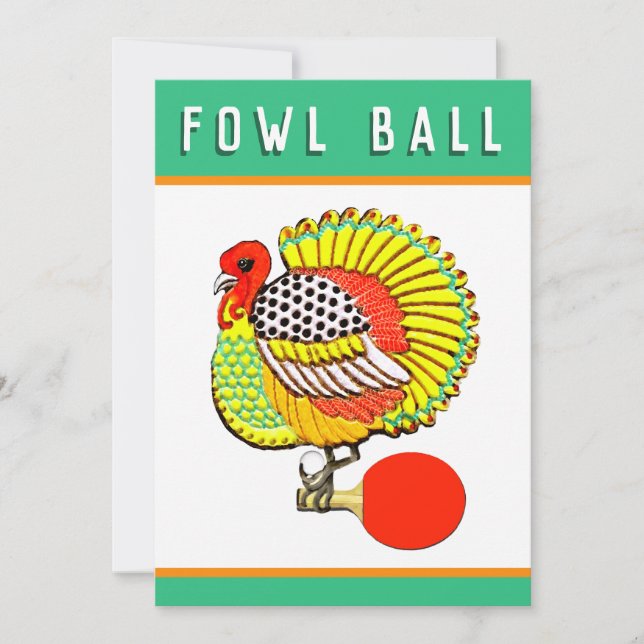 Convites de Ação de Graças (Frente)