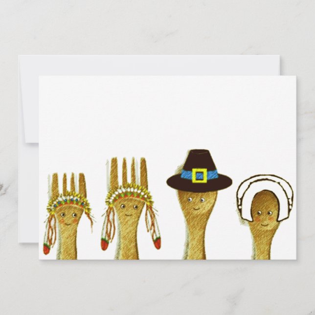 Convites de Ação de Graças (Frente)