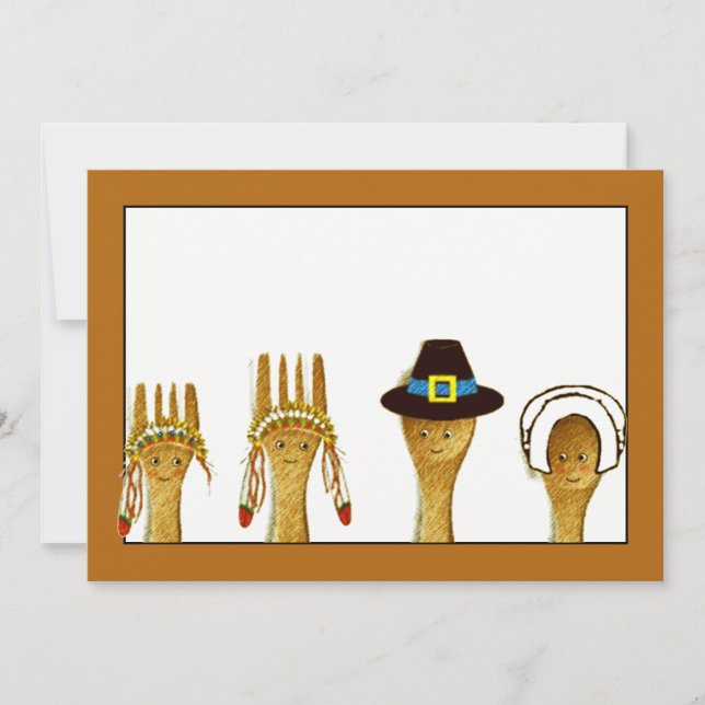 Convites de Ação de Graças (Frente)