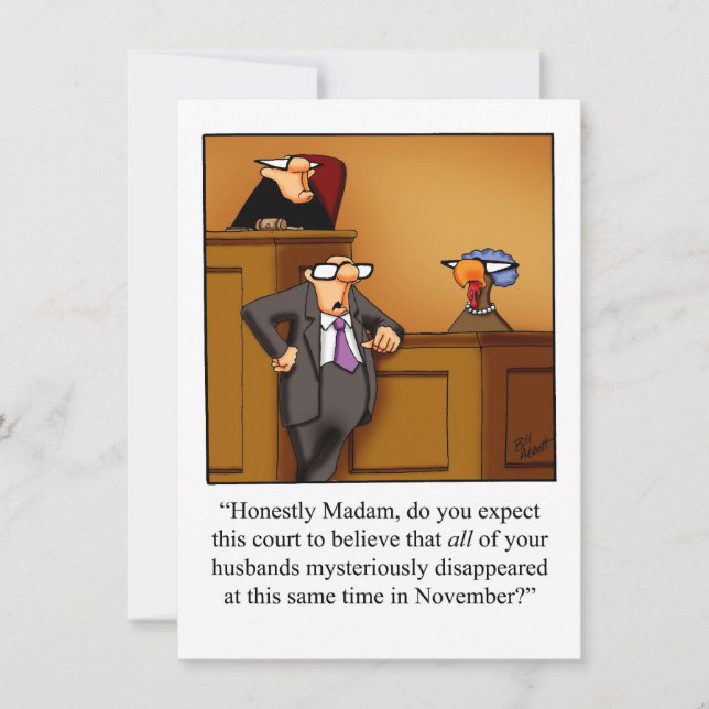 Convites de Ação de Graças "Espectickles" (Frente)