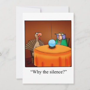 Convites de Ação de Graças "Espectickles"