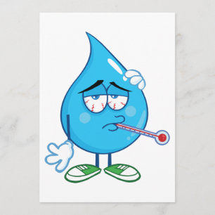 Convites De Água Doente