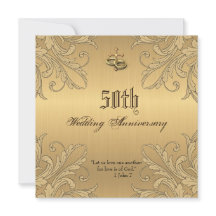 Convites de Anel de Cruz de Aniversário Religioso