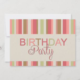 Convites de aniversário