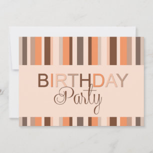 Convites de aniversário