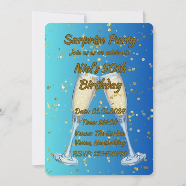 Convites de Aniversário (Frente)