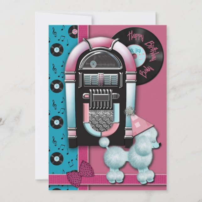 Convites de Aniversário Bebê Festa de Aniversário (Frente)