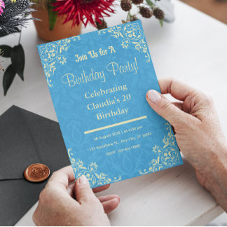 Convites de aniversário Bluey