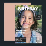 convites de aniversário de 10 anos capa de revista<br><div class="desc">convites de aniversário de 10 anos para ela foto de capa de revista</div>