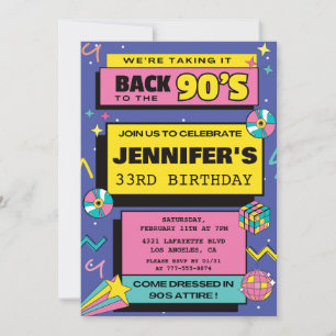 convites de aniversário de 33 anos festa de hip ho