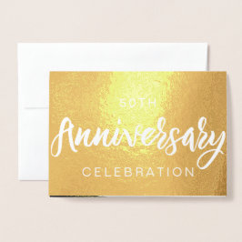 Convites de Aniversário de 50 anos com Folha a Our