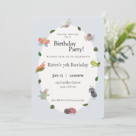 Convites de Aniversário de Bug