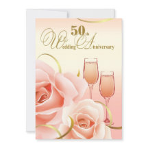 Convites de Aniversário de Casamento de 50 Anos