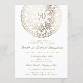 Convites de Aniversário de Casamento Elegantes com