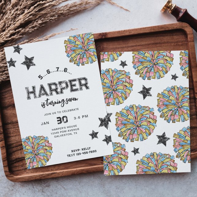 Convites de Aniversário de Cheiro | Parte animador (Criador carregado)