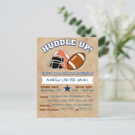 Convites de Aniversário de Futebol para Meninos, V