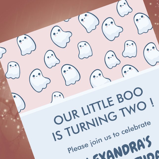 convites de aniversário de Halloween 2º aniversári (halloween-2nd-birthday-invitation-pink-ghosts-2)