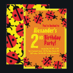 Convites de aniversário de Lady Bug Animal Kid<br><div class="desc">Quem não ama um inseto que está aqui para a festa? Estes convites adoráveis são perfeitos para a rua, segundo, 3º, 4º, 5, 6 ou festa de aniversário do seu filho! Ou, só para qualquer evento de amantes de inseto! Também funciona como excelente para um inseto, primavera ou festa temerária...</div>