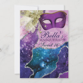 Convites de Aniversário de Mascarada