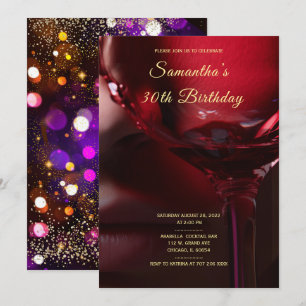 Convites de Aniversário de Mulher Afro-Americana