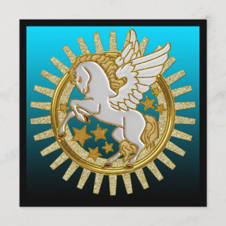 Convites de aniversário de Pegasus