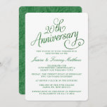 Convites de Aniversário do Casamento de Emerald<br><div class="desc">20 Emerald Convites de Aniversário.</div>