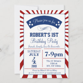 Convites de aniversário do dia de memórias