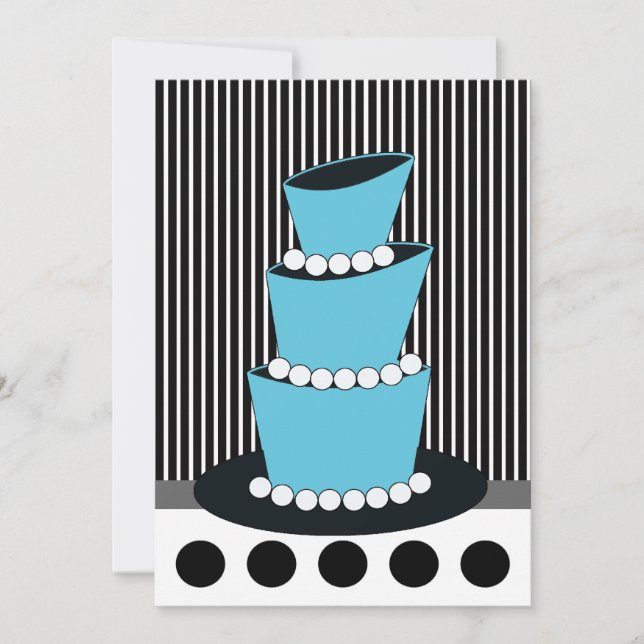 Convites de aniversário Funky 16 (Frente)