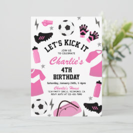 Convites de aniversário para futebol | Convite par