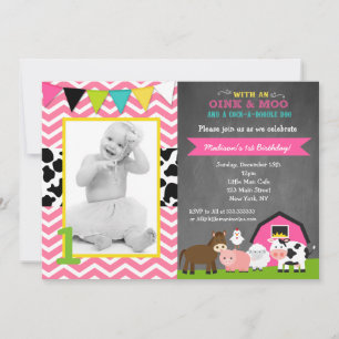 Convites de aniversário para Garota