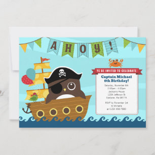 Convites de Aniversário para Meninos