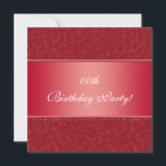 Convites de aniversário personalizados<br><div class="desc">Nossos convites podem ser facilmente personalizados como um belo convite de aniversário para aquele evento especial de aniversário. Personalize nossos convites com sua cor e estilo de fonte favoritos e todas as informações importantes de festa de aniversário para seus convidados. Crie o convite de aniversário perfeito para o seu evento...</div>